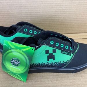 #S15 NWT Youth SIZE 6 Heelys Wheeled Shoes "PRO 20 Minecraft #HES 10542 "NEW"
